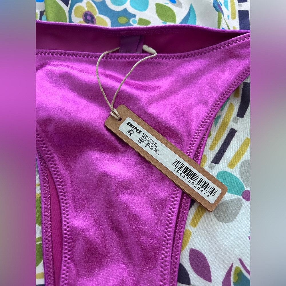 Skims fits everybody dragonfruit bikini bottoms X-Large - Picture 2 of 5